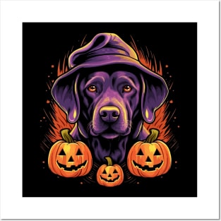 Labrador Retriever  Halloween Posters and Art